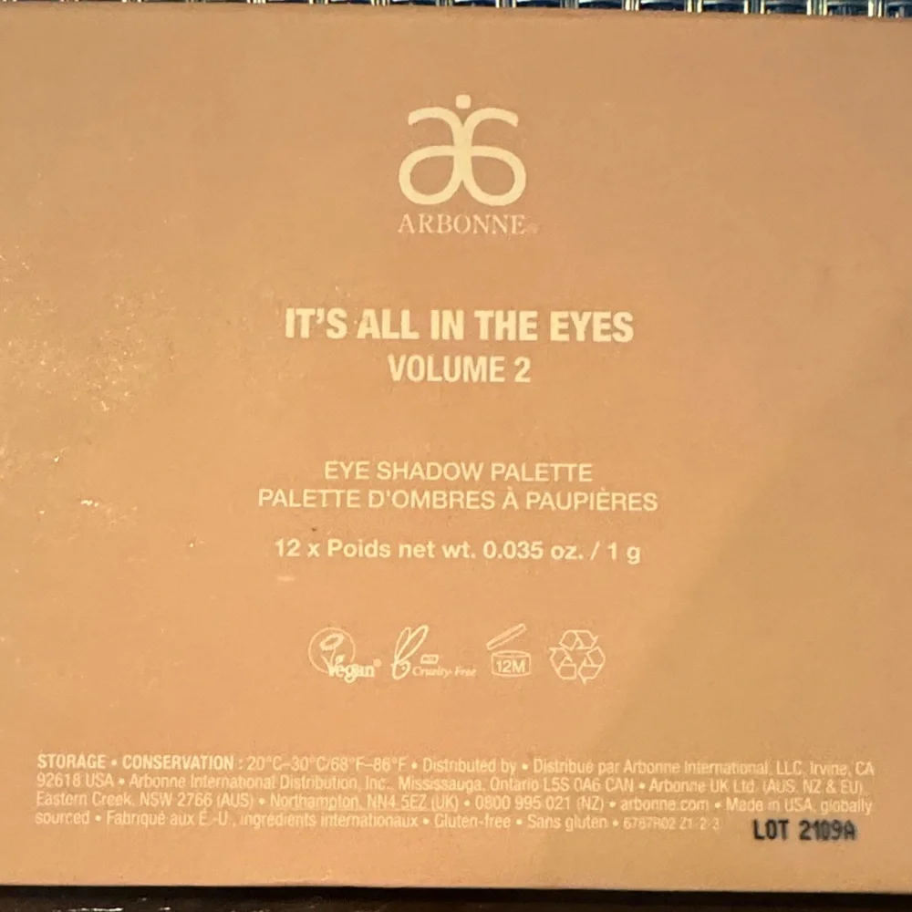 It’s All In The Eyes Volume 2 eyeshadow palette - Picture 3 of 3
